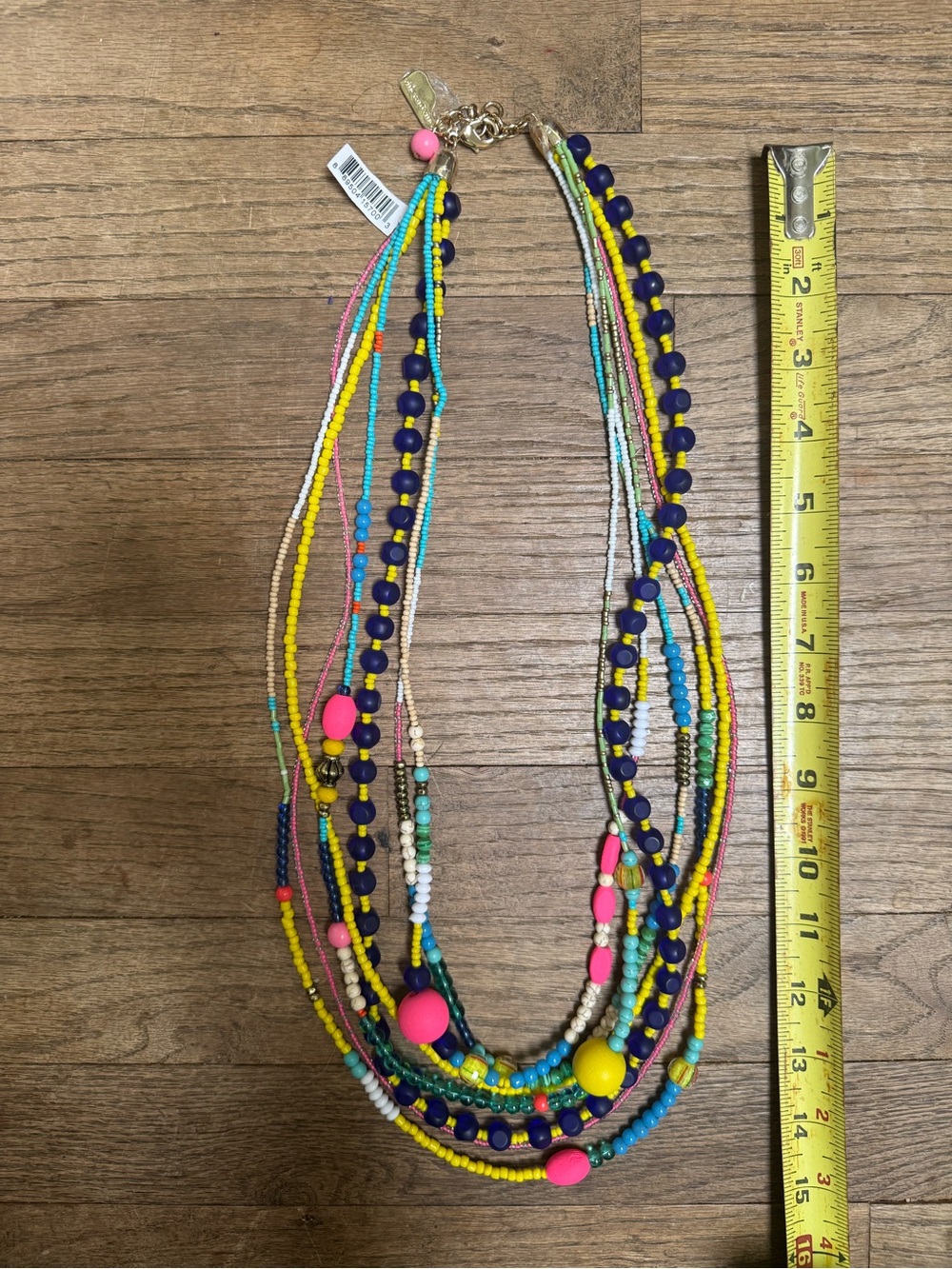 Brand New Vineyard Vines multicolored beaded necklaces. 7 strands.